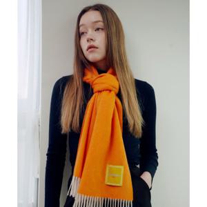 [루이까또즈(스카프)]울캐시미어 혼방 머플러 마리오로라 오렌지 2DMW818OR