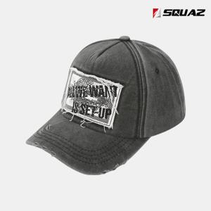 [스콰즈]스콰즈 볼캡 캡모자 레터링 캐주얼 패션모자 SLPF004