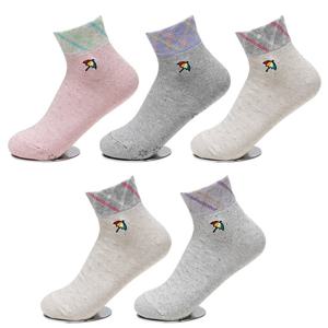 아놀드파마 미끄럼방지 여자면양말 단목 5켤레 AP6604