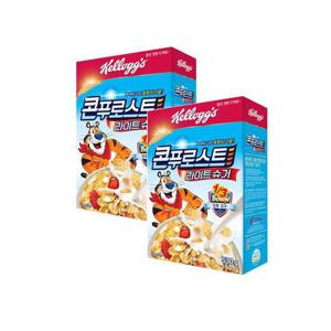 [켈로그] 콘푸로스트 라이트 슈거 530g x 2개