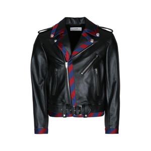 셀린느 바이커 자켓 RV0HE599E 38NO Black