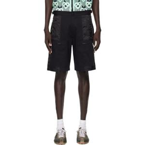 26 SS 카사블랑카 남성 블랙 나일론 마운틴 카모 카고 쇼츠 252195M193000