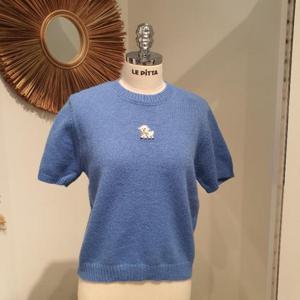 르피타 HC06 스윗 강아지 니트(블루) L253BSW903