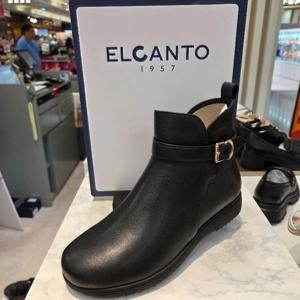 엘칸토 HC06 여성 양가죽 몰드 컴포트앵클부츠 3.5cm털기모. LCWA26U54C