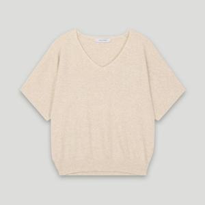 [코데즈컴바인] 브이넥 반팔 니트 풀오버 (CKC-PU004W9) CKCPU004W90