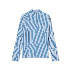 26 SS 겐조 하이넥 스트라이프 패턴 스웨터 FD62PU4113CL TP442480230