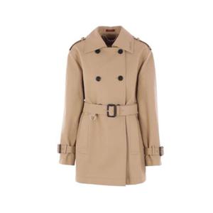 구찌 벨티드 웨이스트 더블 브레스티드 트렌치코트 826627Z8B1R 2502 TP948702791