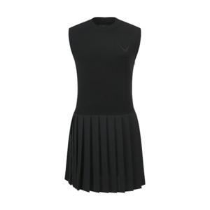 캘러웨이골프스커트 LQS CWTO24S401_BK 여성 봄 니트믹스 원피스