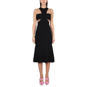 알렉산더 맥퀸 미디 원피스 734602 Q1A471000 BLACK