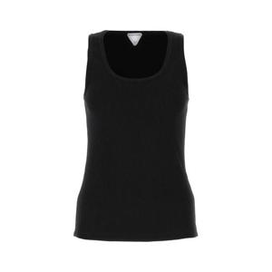 보테가베네타 민소매 티셔츠 715043 V2I501000 BLACK