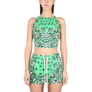 레드발렌티노 반팔 티셔츠 2R0AED90 6SM505 GREEN