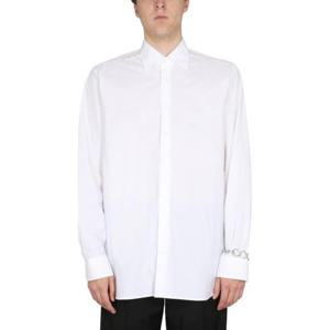 라프 시몬스 긴팔 셔츠 231 M256 100001010 WHITE