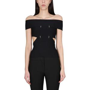 알렉산더 맥퀸 반팔 티셔츠 748051 Q1A5Z1000 BLACK