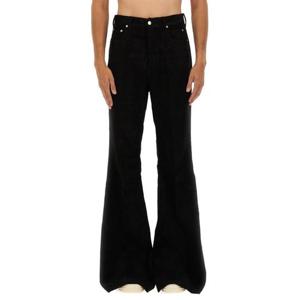 릭 오웬스 스트레이트 팬츠 RU02E1335 MLC909 BLACK