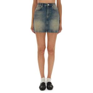 모스키노 스커트 01168221 1329 DENIM