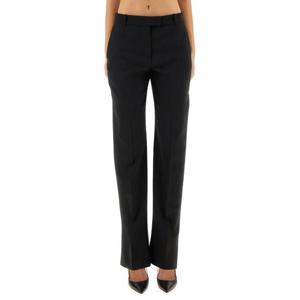 알렉산더 맥퀸 스트레이트 팬츠 843646 QJAFK1000 BLACK