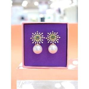 로뎀 세이브존05 Elegance P 눈꽃 핵진주 귀걸이(그린)4 RD23120294