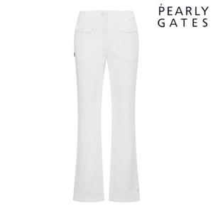 파리게이츠 (521D1PT101WH)  24 SPRING  여성 솔리드 세미 부츠컷 스트레치 팬츠