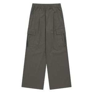 에꼴리에 sh06 원턱 와이드 스트 카고바지 25c0281