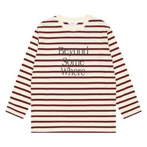 에꼴리에 sh06 와인 스트레이트 라운드티 25C0454