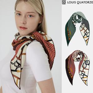 루이까또즈 프리미어 더블 울실크 마름모 스카프 2DSD808