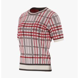 [엘르골프]24년 여성 가을 반팔 라운드 스웨터 (SET)  [6K63341]