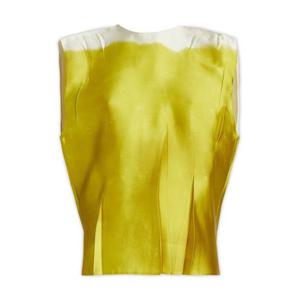 26 SS 프라다 크루넥 슬리브리스 실크 블렌드 탑 P933L125C