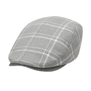 [링스골프][25FW] 남성 패턴 헌팅캡  L11E3CP203_GY