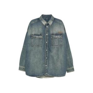 26 SS 발망 플랩 포켓 버튼 셔츠 FH0HC155DG04 TP443844980