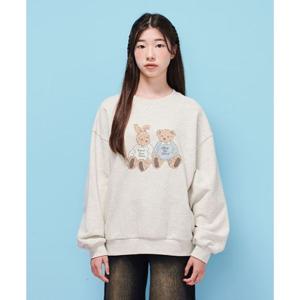 [에꼴리에][가을]버니베어 프렌즈 맨투맨티 25C5451