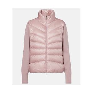 몽클레어 다운 패널 버진 울 카디건 P01068090