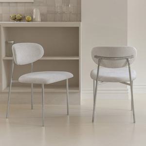 루아 식탁의자 디자인 인테리어 패브릭 카페 체어