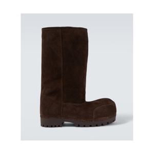 발렌시아가 Alaska 스웨이드 니하이 부츠 P01098416