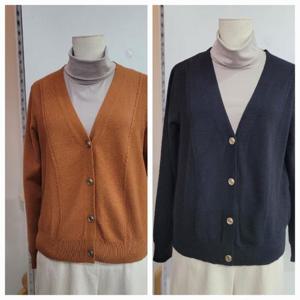 올리비아하슬러 DP01 브이넥 가디건 OHDWSW105