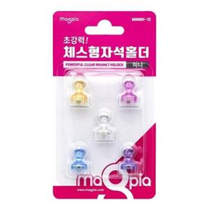소모품 마그피아 초강력 체스형자석홀더 미니 12mm 5개입 갑(10개입)