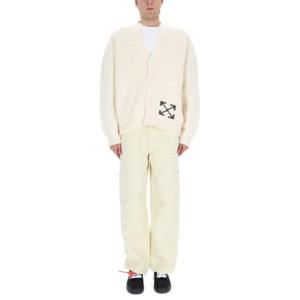 오프화이트 스웨터 OMHB02L F25KNI0010B58 BEIGE
