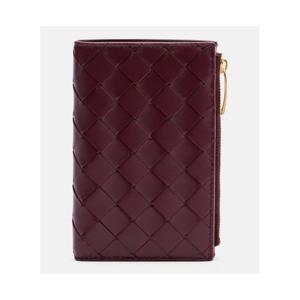 Bottega Veneta 인트레치아토 미디엄 레더 지갑 P01102272