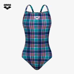 [아레나] 아레나 컨트리체크  A5FL1LO05 MNT (주머니백 증정) 여성일반 싱글 수퍼플라이백 원피스 실내수영복 A5FL1LO05
