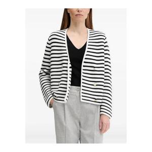 26 SS 바버 스트라이프 더블 브레스티드 가디건 LKN1650WH71 TP444581782