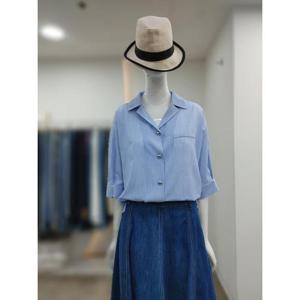 SI 세이브존04 스트라이프 스트링 블라우스 SKB1124290BLP