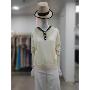 SI 세이브존04 버튼 후드 니트 SIU1129600IV