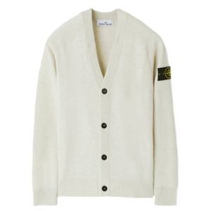 25FW 스톤 브이넥 울 가디건 라이트오트밀 K2S155100065 S00B4 V0M93