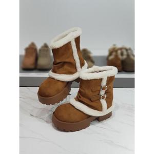 한슈 세이브존03 퍼밍 라인 퍼안감 미들 부츠 5.5cm AGHS11168vsA