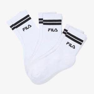 [휠라]휠라양말 TQJ FS3SCG3340X-WHI Essential 스포츠중목 3번