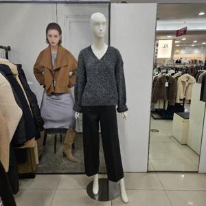 Ab.f.z DP01 루즈핏스팽글브이넥니트 AFZ4HW59