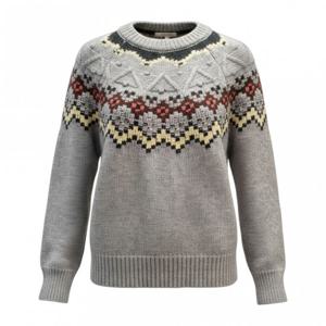 [페이지플린]라운드넥 노르딕 패턴 니트 F5DKN521