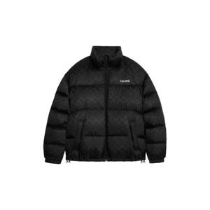 Celine셀린느 트리옹프 나일론 자카드 다운 자켓 블랙 2W31A795W-38NO