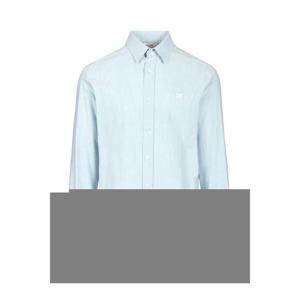 Celine Loose 코튼 chambray 셔츠 RC07L0A4907BJ TP565493001