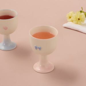 [모던하우스] 러브소르베 와인잔 170ML 핑크