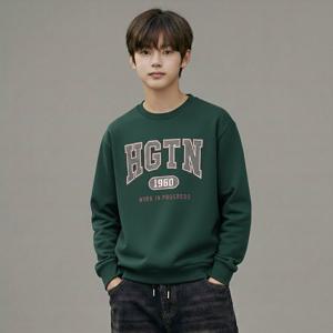 행텐틴즈 더블페이스 로고 레터 맨투맨_347(14560-031-207-07)